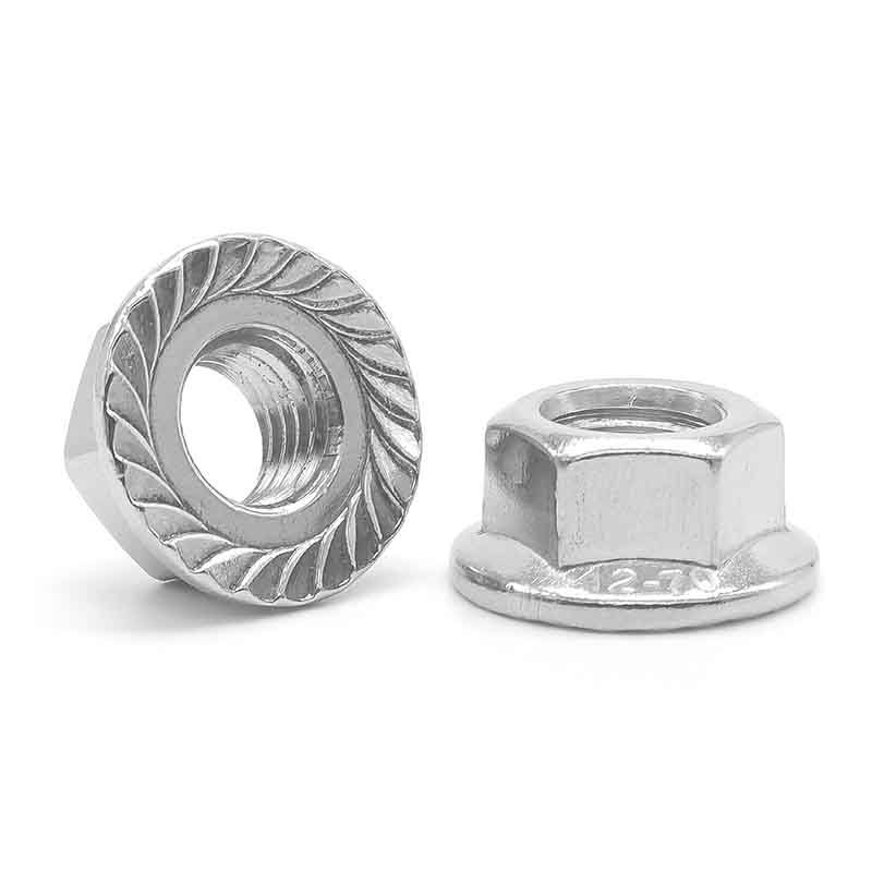 Παξιμάδια εξάγωνης φλάντζας για βιομηχανικά κτίρια