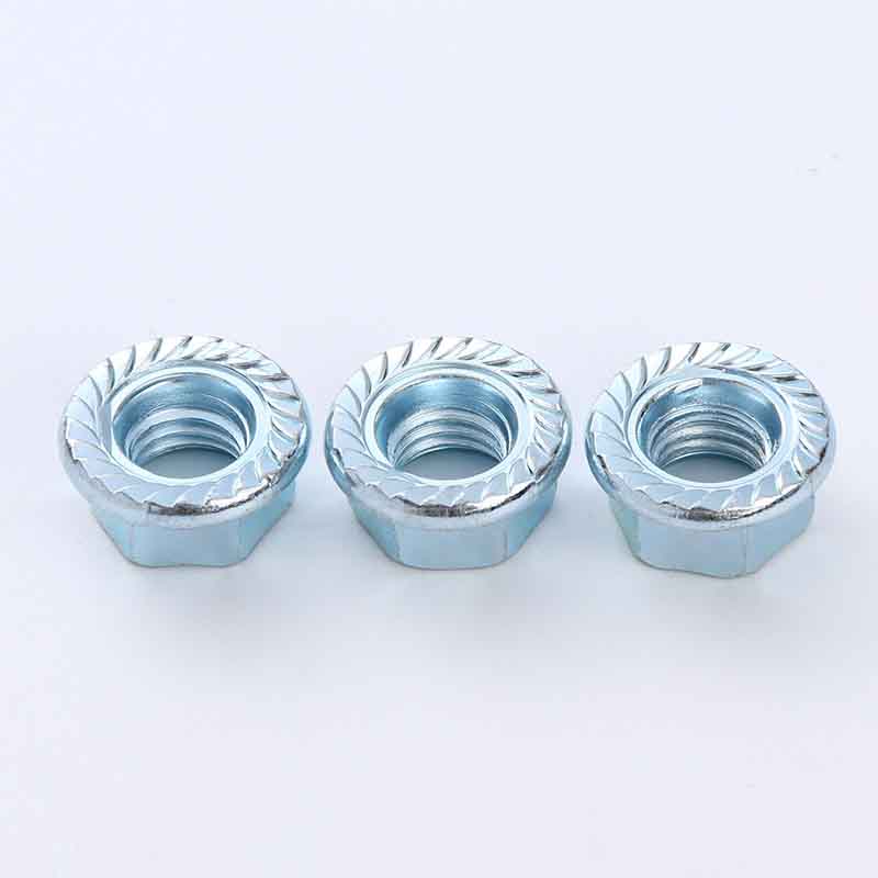 Εξάγωνα παξιμάδια υψηλής αντοχής με φλάντζες