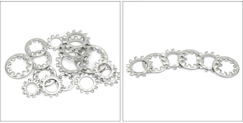 serrated lock washer external teeth for assembly