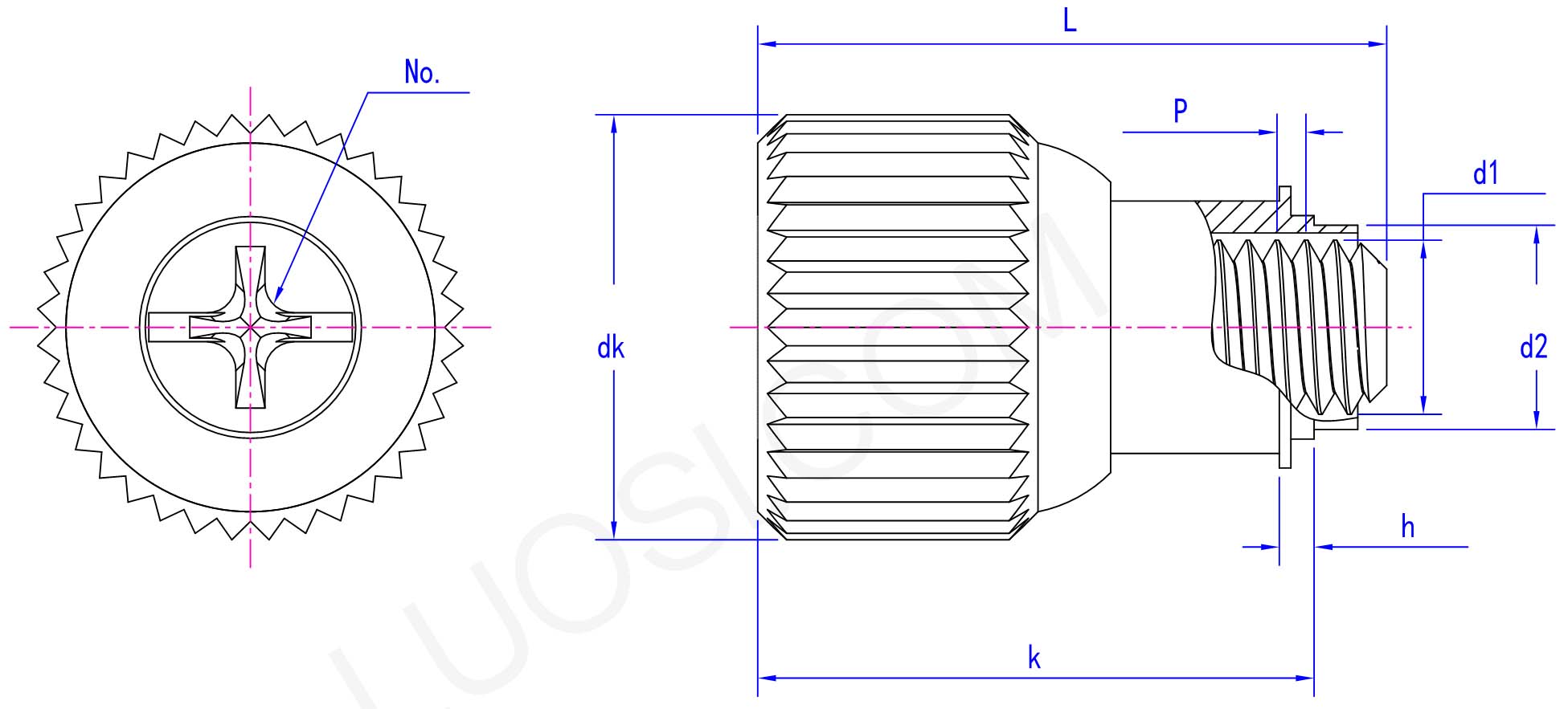 Floating spring screws